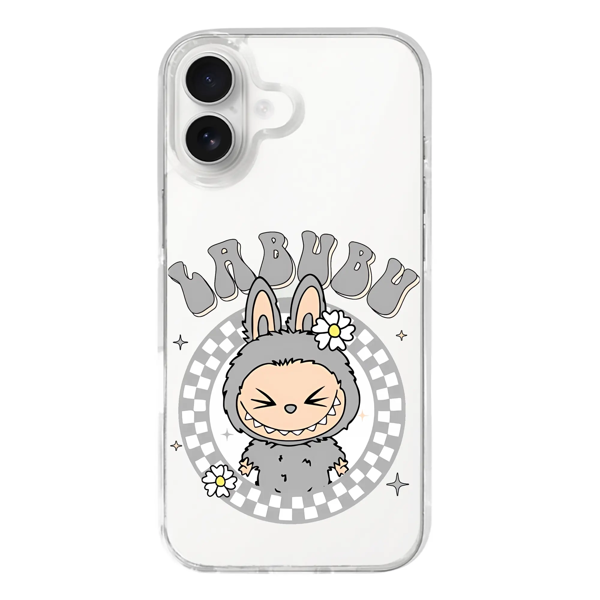 ラブブ グッズ ラブブ - iPhone 17シリーズ 透明スマホケース – 薄型・耐衝撃・精密フィット保護カバー